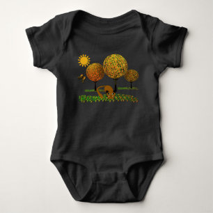 Söt kattunge i gelébärskogen t shirt