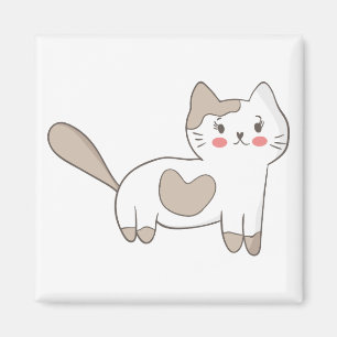 Söt Kattunge Magnet