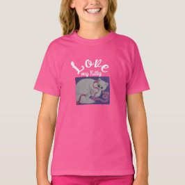 Söt kattunge T-Shirt