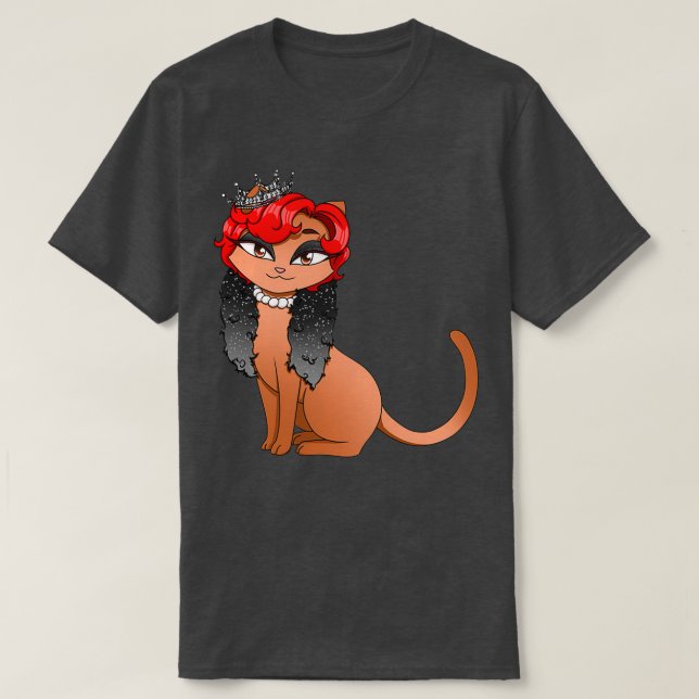 Söt Kattunge T Shirt (Design framsida)