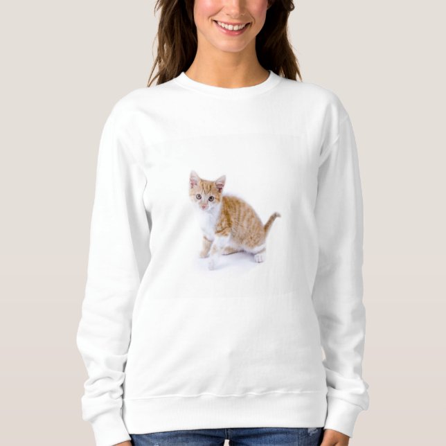 söt kattunge tee (Framsida)