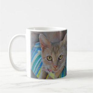 Söt kattungemugg kaffemugg