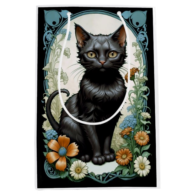 söt kattväska (Framsidan)