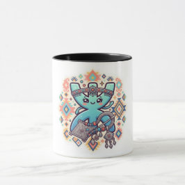 Söt Kawaii Amazigh Yaz-symbol Berber-dekal Mugg