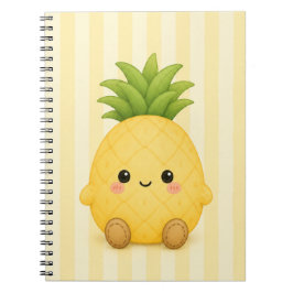 Söt Kawaii Ananas Anteckningsbok