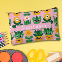Söt Kawaii Anpassningsbar Krukväxttryck