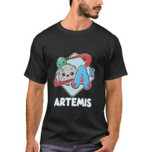 Söt Kawaii Artemis II NASA Månuppdrag