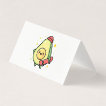 Söt Kawaii Avokado Baby Magnet.