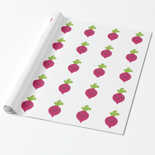 Söt Kawaii Beta Presentpapper (Utrullad)