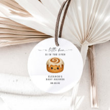Söt Kawaii Bulle i Ugnen Baby Shower Förmån
