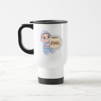 Söt Kawaii Chibi Sjuksköterska Jätte Kaffe Bränsle Resemugg