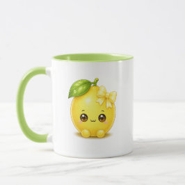 Söt Kawaii Citron Mugg