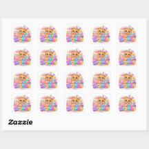Söt Kawaii Glad Födelsedag Teddybjörn Pastell Rosa