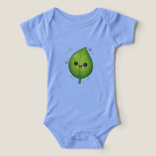 Söt Kawaii Glad Löv Baby T-Shirt Present Design