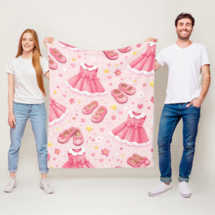 Söt Kawaii Grafik Fleecefilt