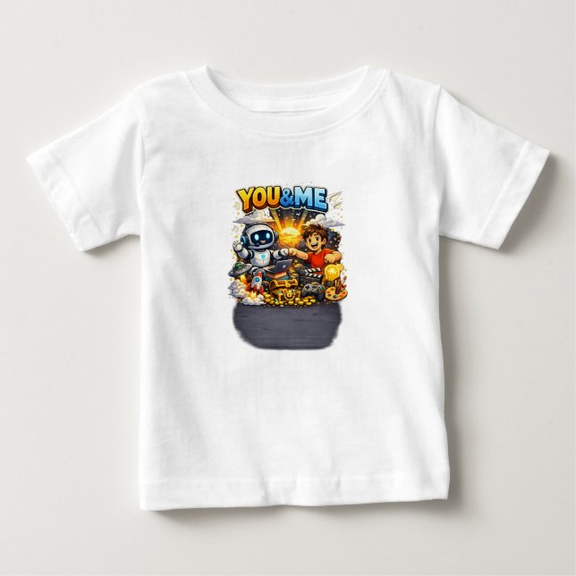Söt Kawaii Grafisk T-Shirt (Framsida)
