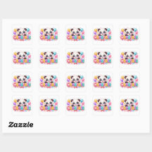 Söt Kawaii Grattis Panda Namn Pastell Rosa Examen