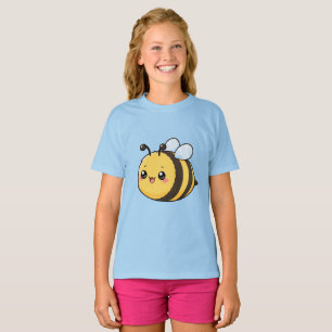 Söt Kawaii Humla Tecknad T-Shirt