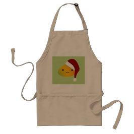 Söt Kawaii Jul Mango Förkläde