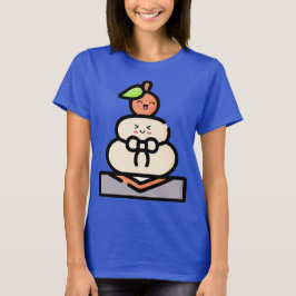 Söt Kawaii Kagami Mochi T Shirt