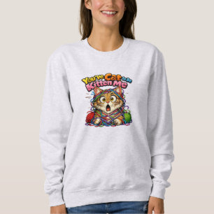 Söt Kawaii Kattunge Tröja