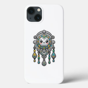Söt Kawaii Marockansk Amazigh Tazarzit Silver Bros