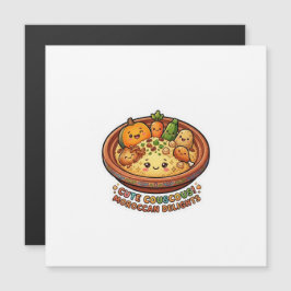 Söt Kawaii Marockansk Couscous Fredagssamlingsdeka