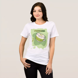 Söt Kawaii Matcha Latte  T Shirt