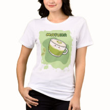 Söt Kawaii Matcha Latte