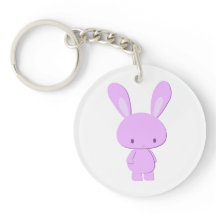 Söt Kawaii Pastell Lila Minimalistisk Kanin