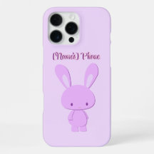 Söt Kawaii Pastell Lila Stående Kanin Anpassad