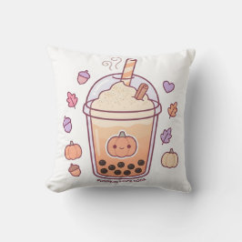 Söt Kawaii Pumpa Krydd Bobakastkudde Kudde