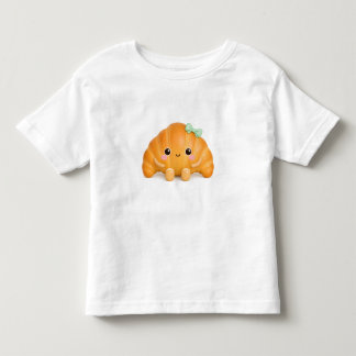 Söt Kawaii Pumpa Småbarns T-Shirt