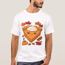 Söt Kawaii Pumpapajsslice med vispad kräm