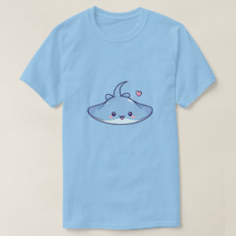Söt Kawaii Rocka med Hjärta T Shirt