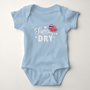 Söt Kawaii Sengångare Liggande På Vattenmelon Supe T Shirt