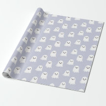 Söt Kawaii Spök Halloween Mönster