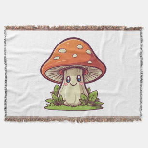 Söt kawaii stil, Svampplockning Filt