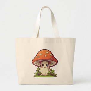 Söt kawaii stil, Svampplockning Jumbo Tygkasse