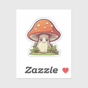 Söt kawaii stil, Svampplockning Klistermärken