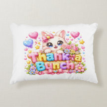 Söt Kawaii Tack så Mycket Katt Namn Pastell Rosa F