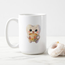 Söt Kawaii Tand Tandläkare Kaffe Älskare Mugg – Ta
