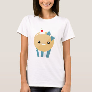 Söt Kawaii Tjejig Muffin Cupcake Tröja
