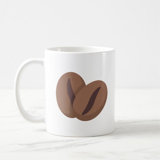 Söt Keramikkopp För Kaffeälskare Kaffemugg (Vänster)