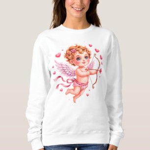 Söt kerub med pil t shirt