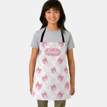 Söt Kids Anpassningsbar Chef Apron, kokning Baking