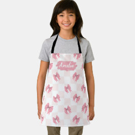 Söt Kids Anpassningsbar Chef Apron, kokning Baking