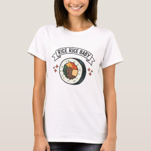 Söt Kimbap-älskare Koreansk mat Rolig slogan T Shirt
