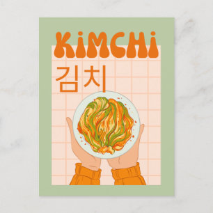 söt kimchi helg vykort