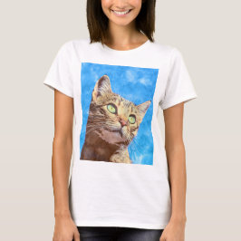 Söt Kitten Design T Shirt
